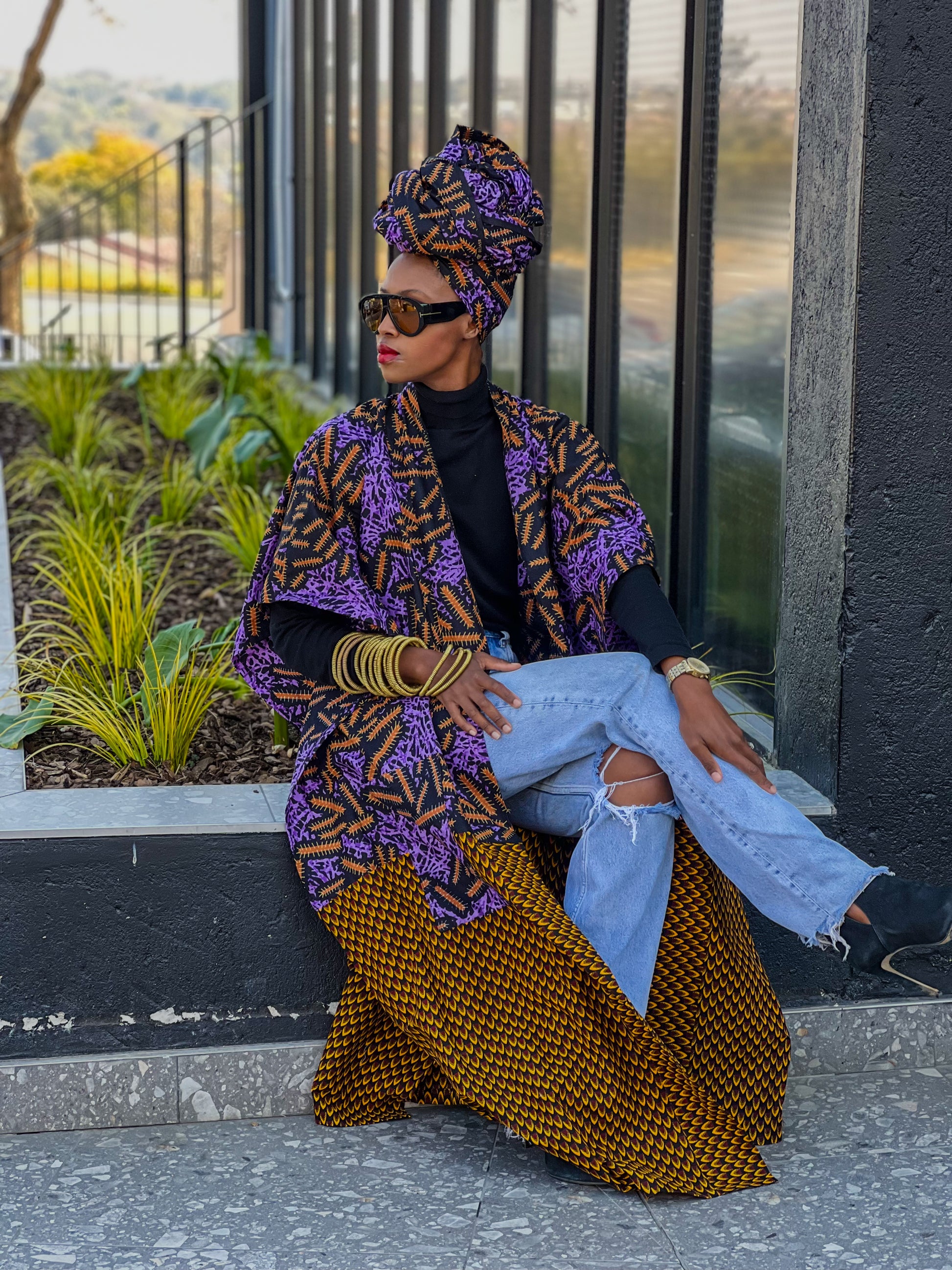 Ramona Hera Kaftan OPEN ( Excl headwrap)