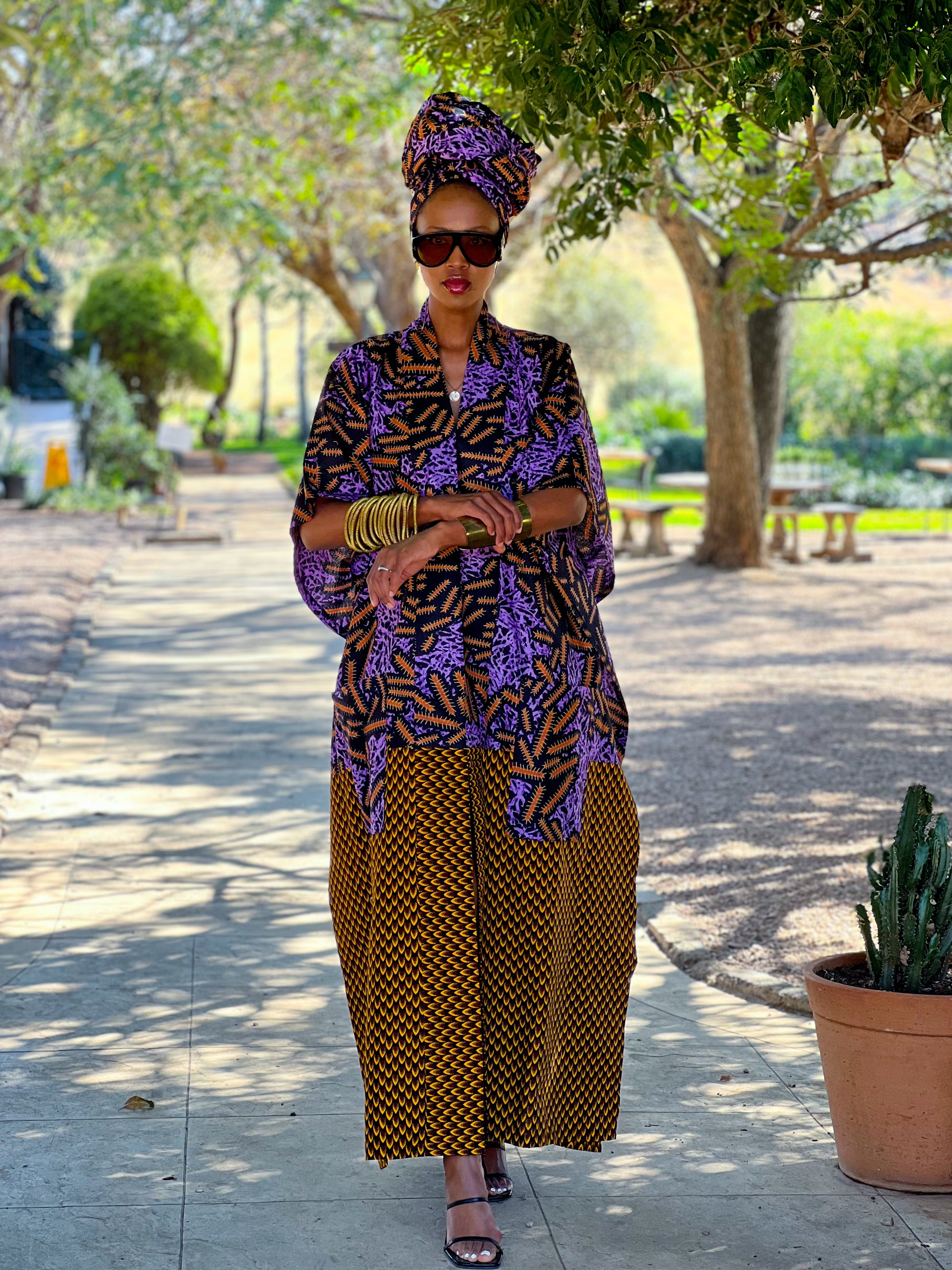 Ramona Hera Kaftan (Incl headwrap)