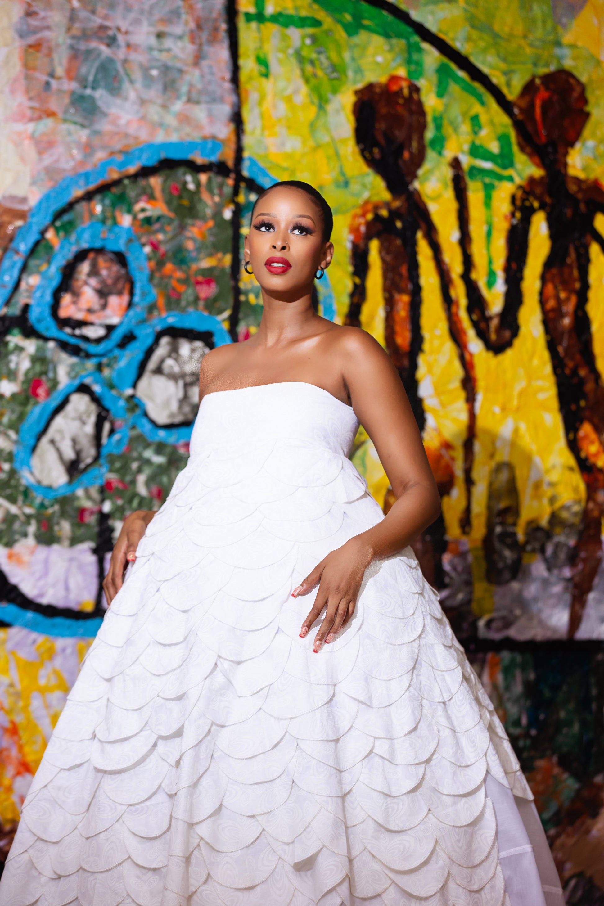 Nyakallo Seshweshwe Maxi Dress