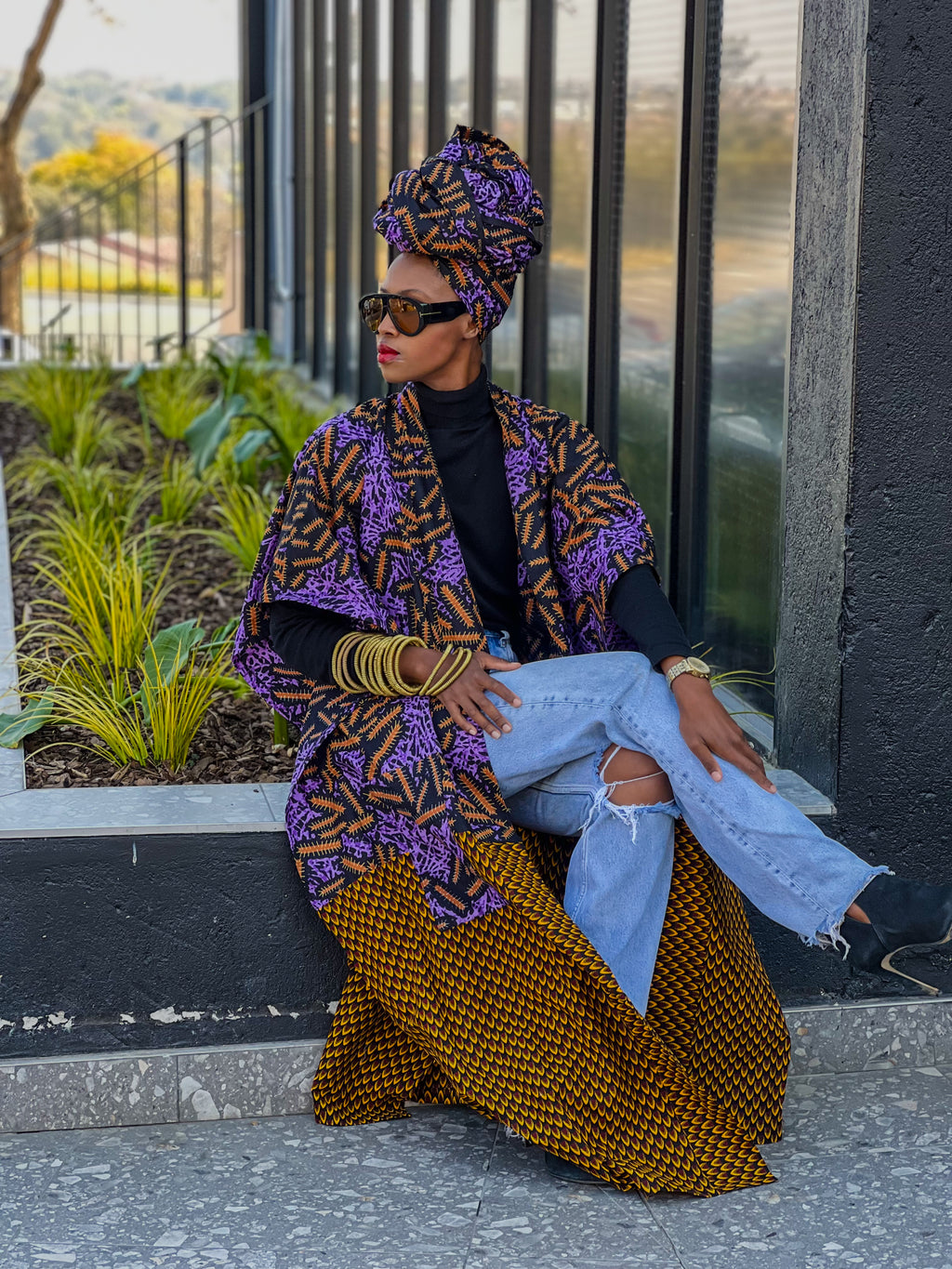 Ramona Hera Kaftan OPEN ( Excl headwrap)
