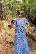 Leteisi Dress Blue