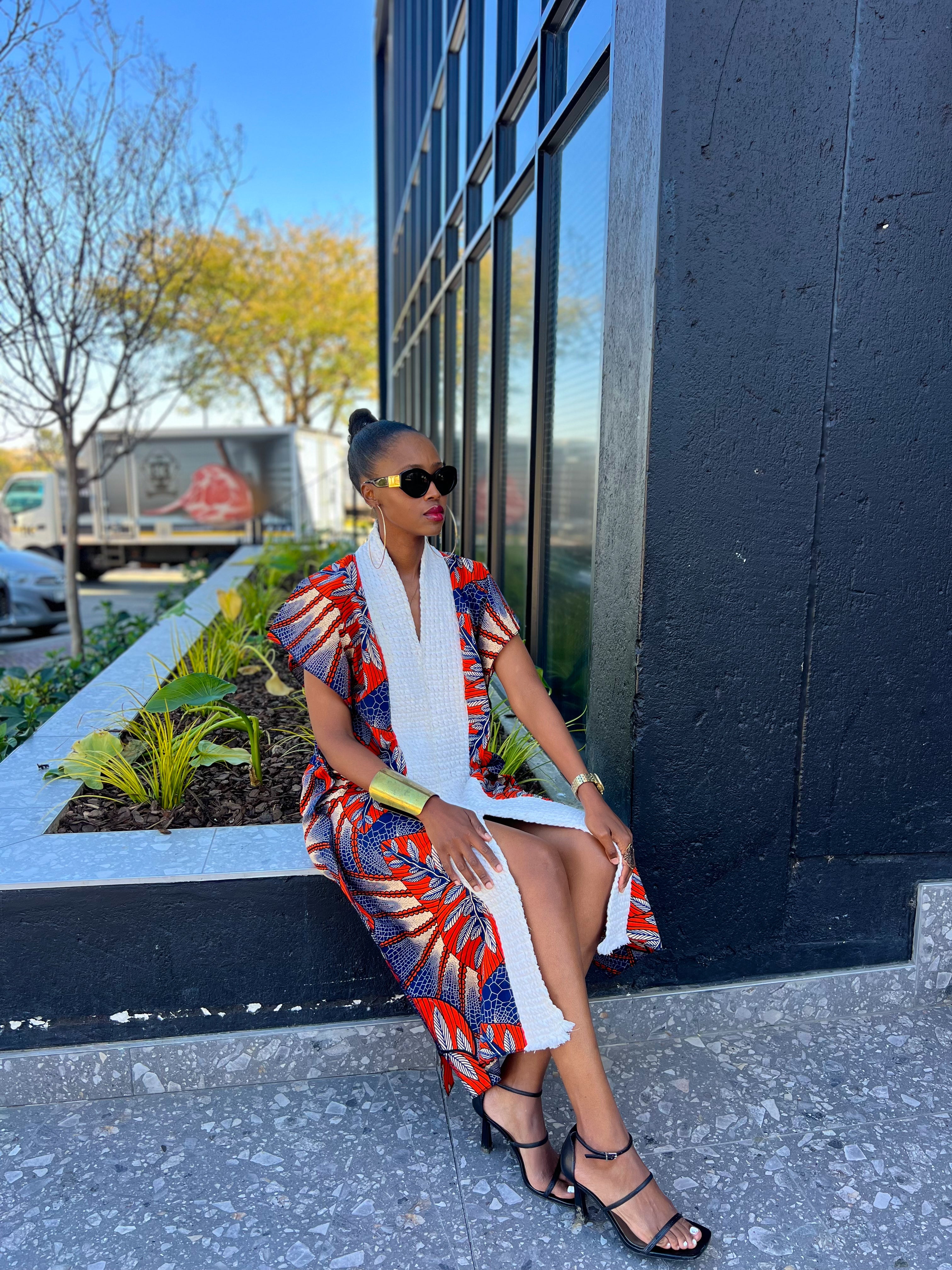 Priestess Macrame Orange - CLEARANCE