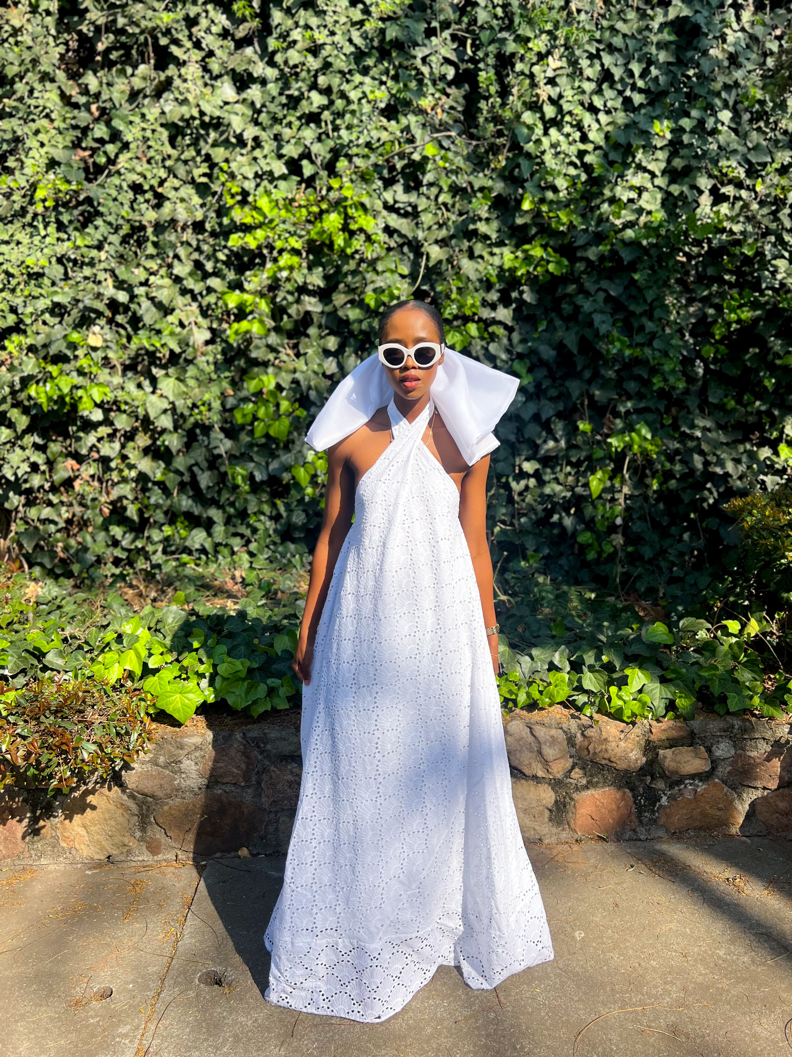 Runaway Bride Halterneck Maxi