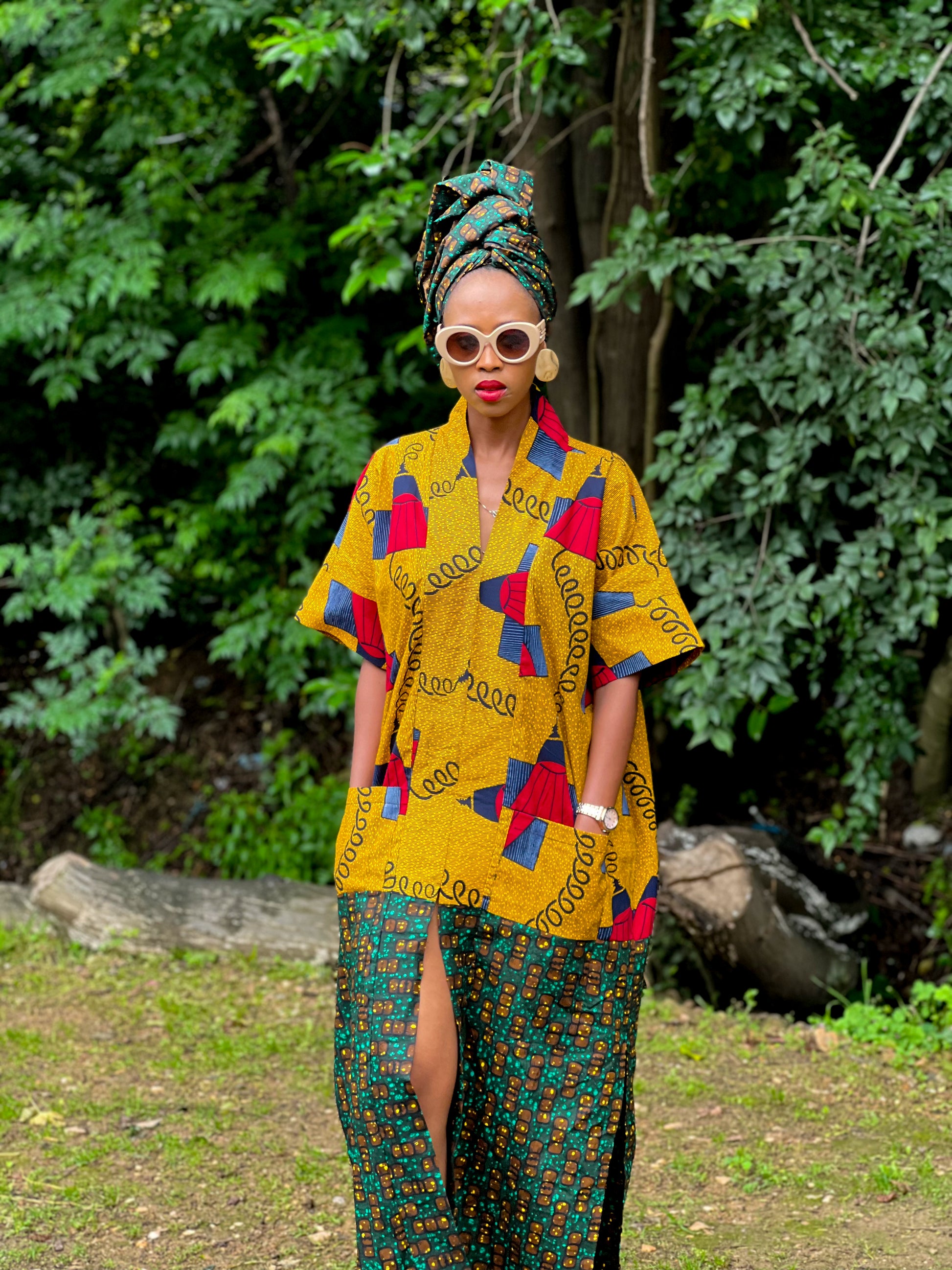 Ramona Concrete Canvas (Headwrap Excl)