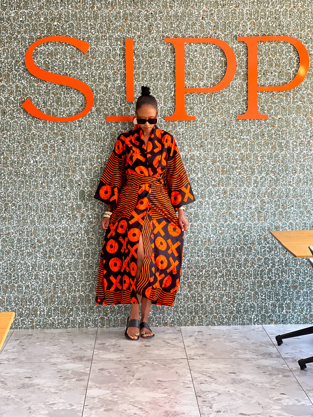 Bahati Kimono ( Headwrap Incl )