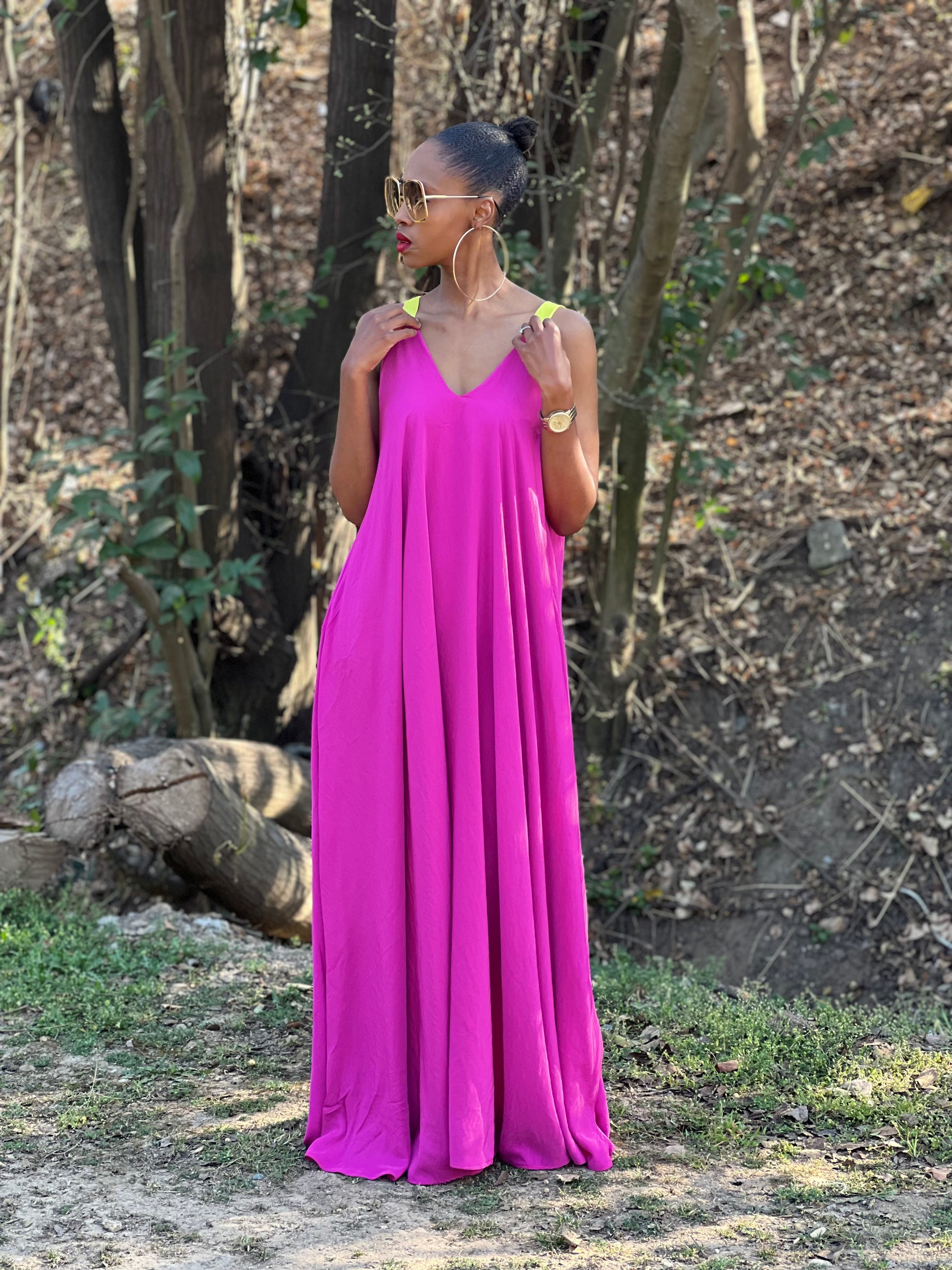 Strawberry Daiquiri Slip Maxi