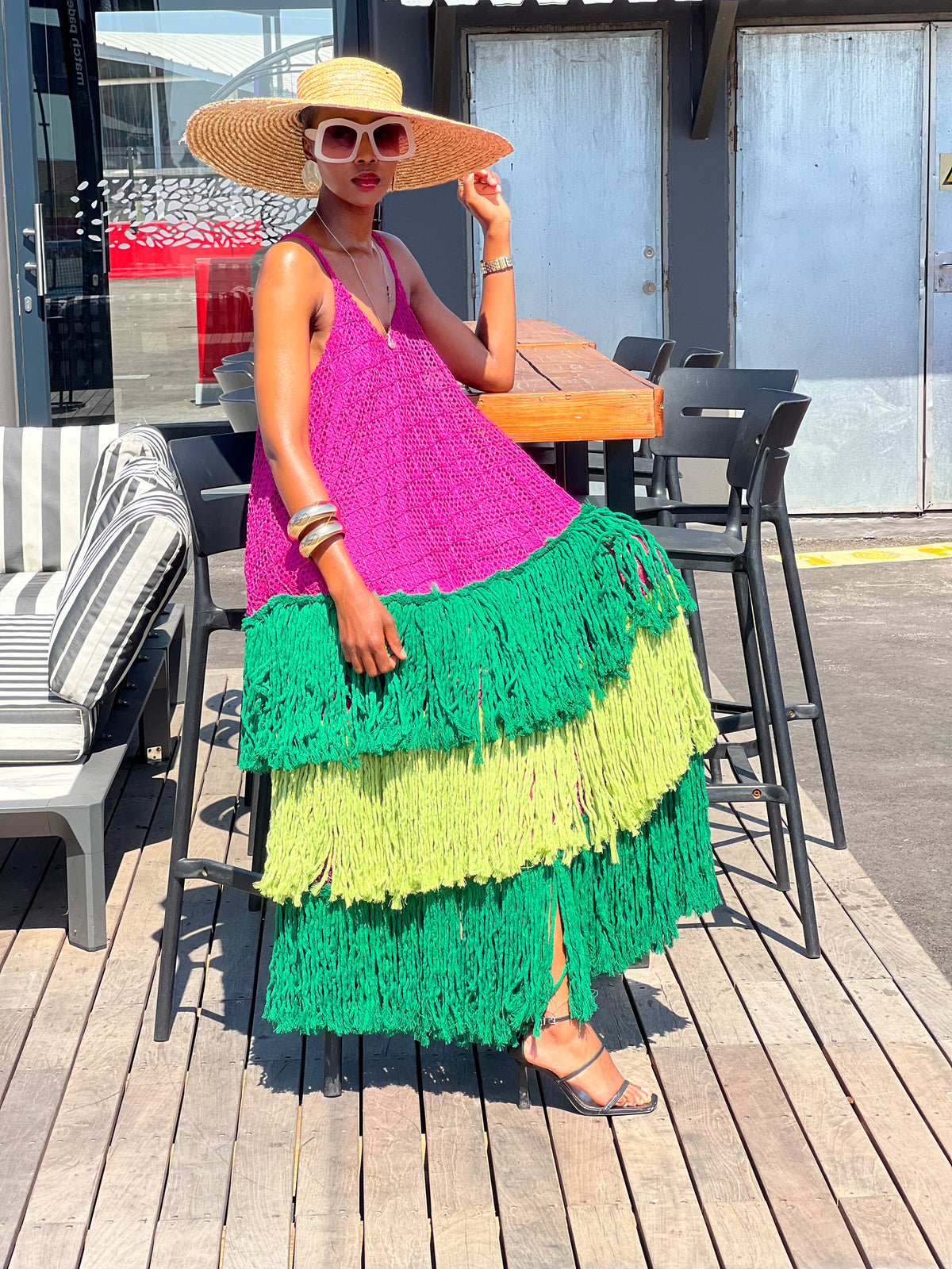 Cleopatra Macrame -Lined