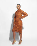 Rusty Pencil Dress CLEARANCE