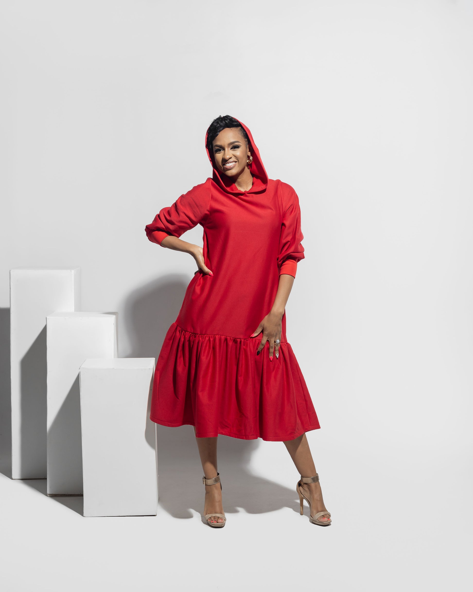 Sweater Midi Red